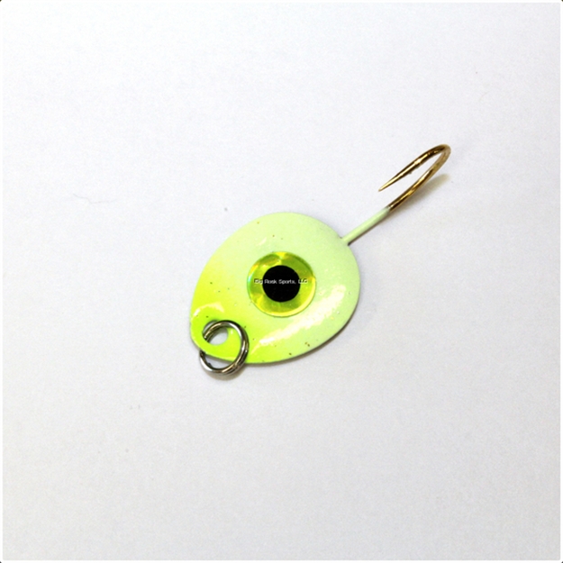 Picture of JB Lures Gem-N-Eye Gold Back #6 Chart.-Glow 2/Pack