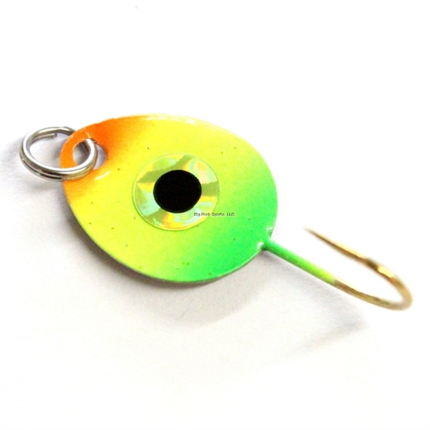 Picture of JB Lures Gem-N-Eye Original Flutter Jig #4 1/8Oz Firetiger 12Cd