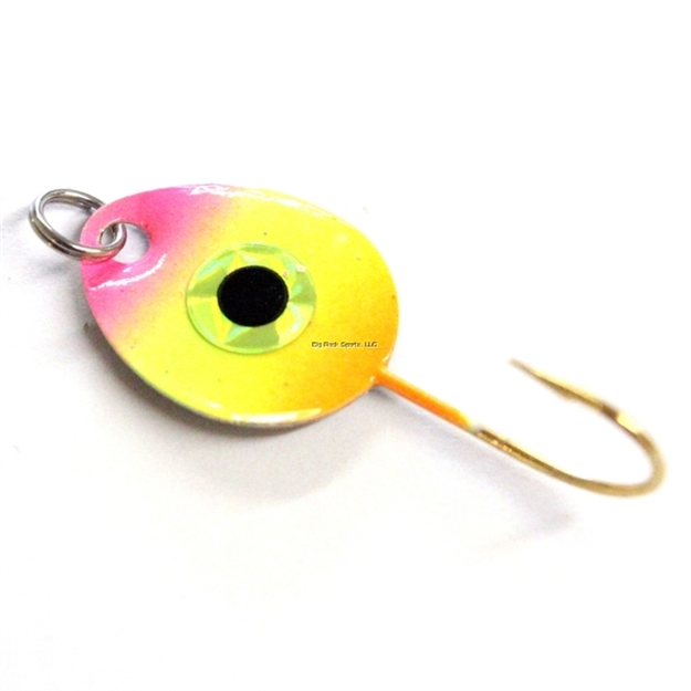 Picture of JB Lures Gem-N-Eye Original Flutter Jig #6 Clown 1/16Oz 12/Cd