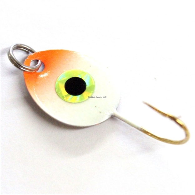 Picture of JB Lures Gem-N-Eye Original Flutter Jig #8 12Cd Orange Glow