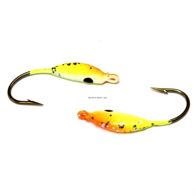 Picture of JB Lures Glitter-Glow #8 Glow/Chartreuse/Orange 12Cd