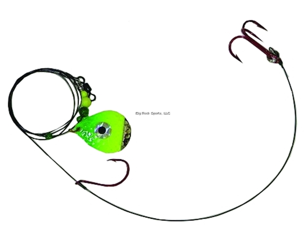 Picture of JB Lures Hot Flash Pike Harness H Ni-Chartreuse-Green