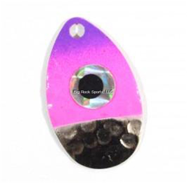 Picture of JB Lures Hot Flash Spinner Rig 4 Col Blade #4 Hook HN Pink Purp 6/Cd