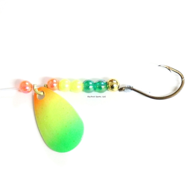 Picture of JB Lures Pro-Flash Spinner Rig 2 Ind Blade #4 Hook Firetiger 6/Cd