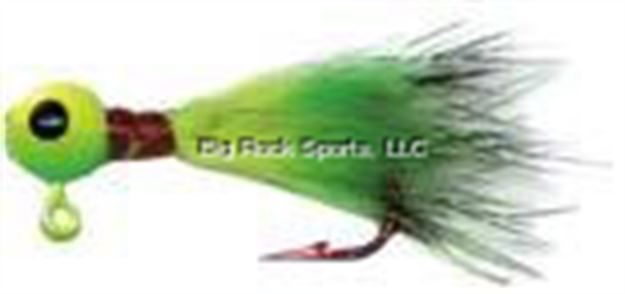 Picture of JB Lures Rabbit Hair Jigs 1/16 Oz. Chart. Grn/Chart. Grn 2/Pack