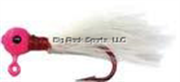 Picture of JB Lures Rabbit Hair Jigs 1/64 Oz. Pink/White 2/Pack