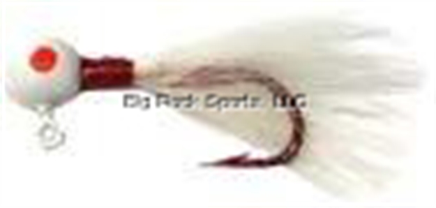 Picture of JB Lures Rabbit Hair Jigs 1/64 Oz. White/White 2/Pack