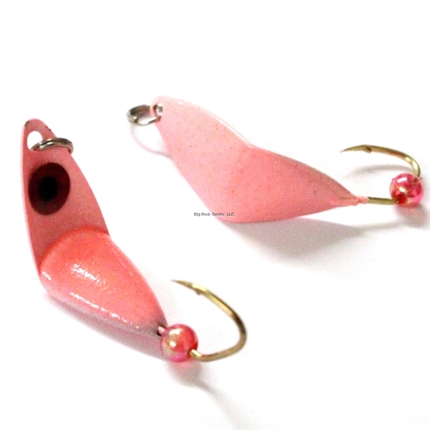 Picture of JB Lures Sickel Spoon , 1/8 Neon-Red-Glow, 1/Pk