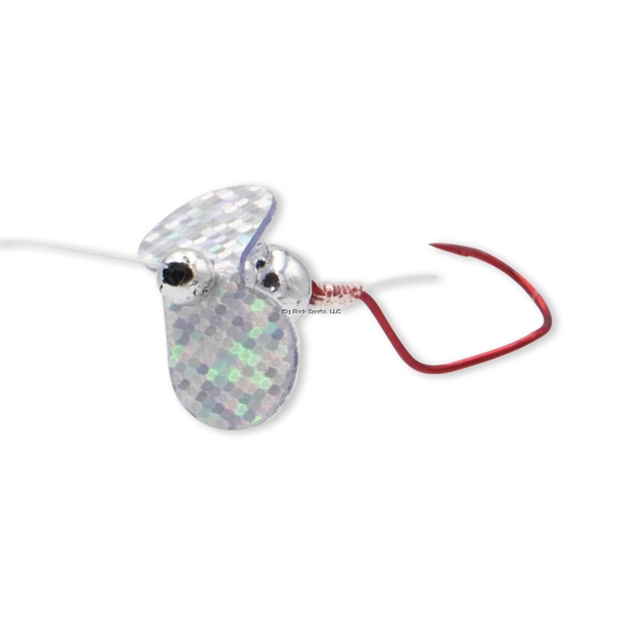 Picture of JB Lures Slow Death Back TO Back Rig Small-Silver Glitter 6/Cd