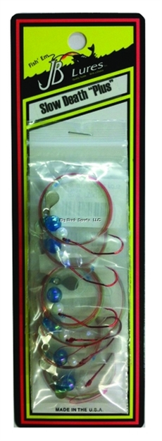 Picture of JB Lures Slow Death Plus Spinner Rig, #4 Hook Nickel 6/Cd