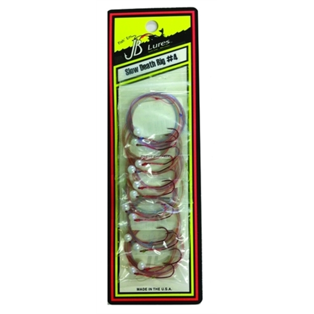 Picture of JB Lures Slow Death Rig #4 Hook 2Pk 6/Cd