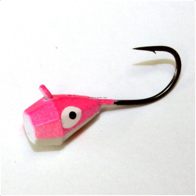 Picture of JB Lures Tungsten Dubl'd #10  Pink/Glow  1/Pack