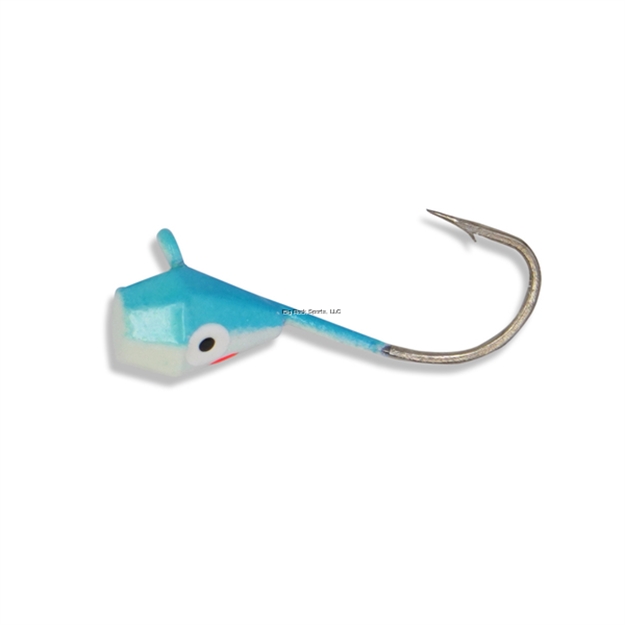 Picture of JB Lures Tungsten Dubl'd #8  Blue/Glow 1/Pack