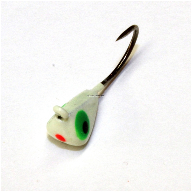Picture of JB Lures Tungsten Weevil #8  Neon Yellow 1/Pack