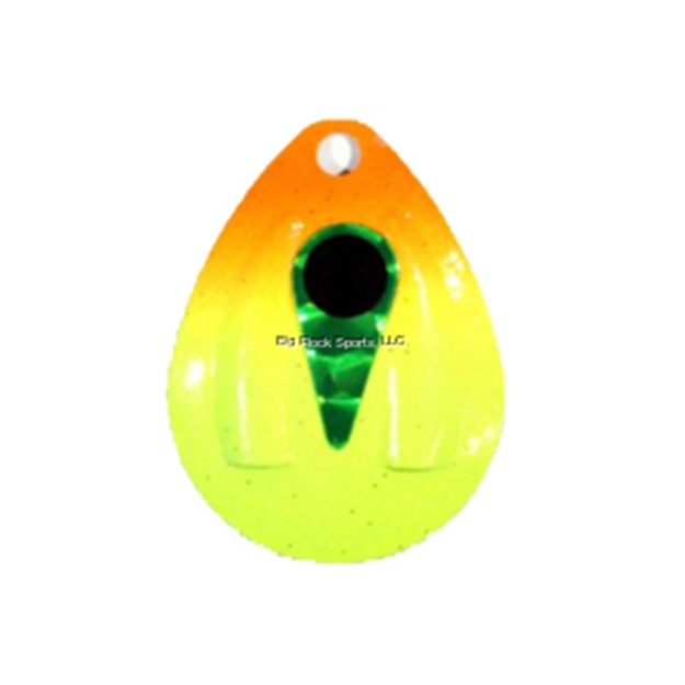 Picture of JB Lures Ventilator 3 Hook Harness C 4 #4,6,6 Red Hook, Chartreuse-Orange,6/Cd