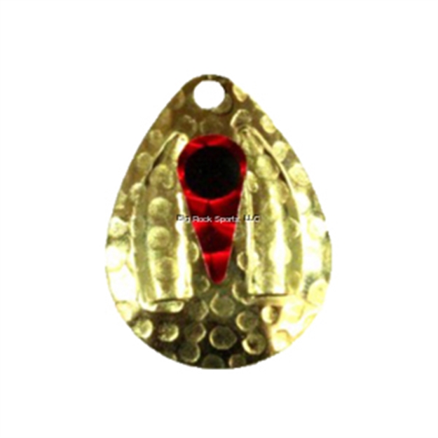 Picture of JB Lures Ventilator 3 Hook Harness C 4 #4,6,6 Red Hook, Ham. Gold,6/Cd