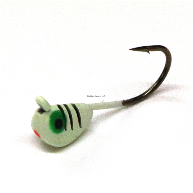 Picture of JB Lures Weevil Tungsten Ice Jig #10 Neon Yellow 6/Cd