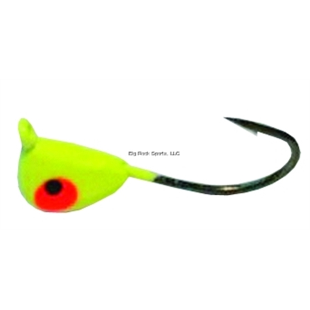 Picture of JB Lures Weevil Tungsten Ice Jig #6 Chartreuse/Glow 6/Cd