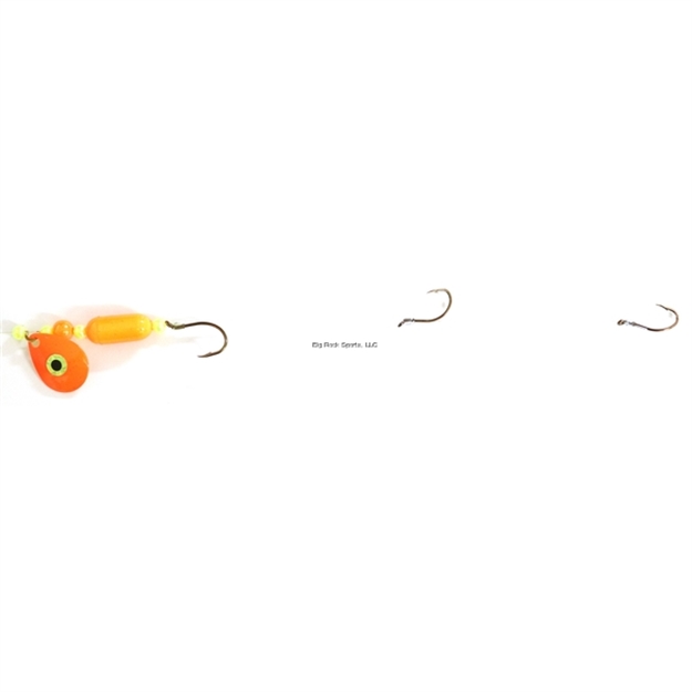 Picture of JB Lures Winkum 3Hook Spin N Float 2Col Blade #4,#6,#6 Hook Orange 6/Cd
