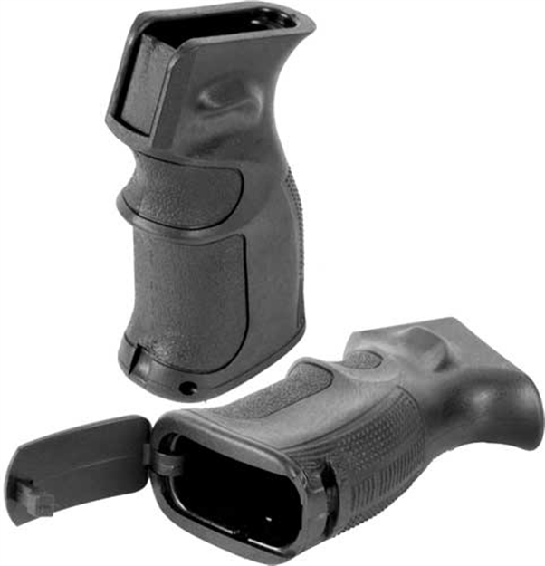 Picture of J&E Machine Tech Ak47 Ergonomic Operator Pistol Grip Single Groove Blk PS-PG8B