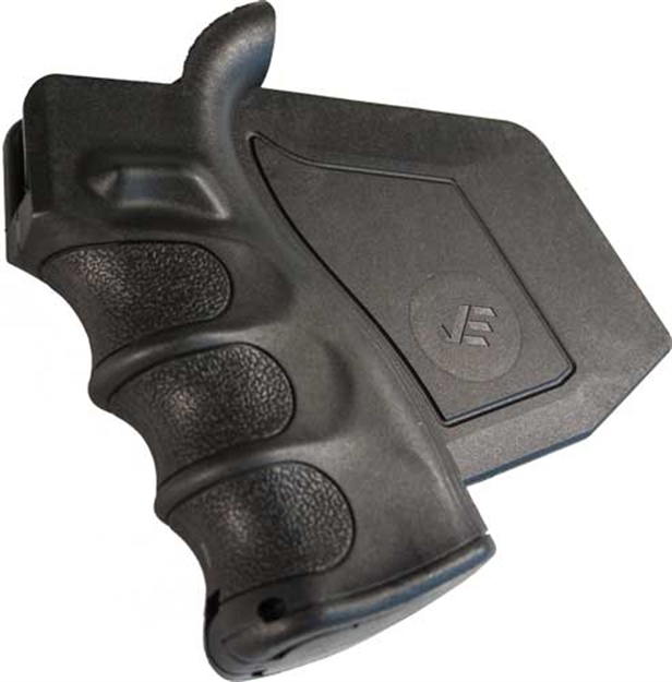 Picture of J&E Machine Tech Featureless Paddle Grip Ergonomic CA Compliant Black PS-PG2B-CA
