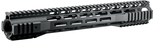 Picture of J&E Machine Tech Handguard 15" Quad Rail Mlok Free Float Black < PS-223MLK15HBLK 811577035001