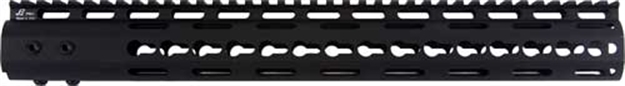 Picture of J&E Machine Tech Handguard Free Float Ar15 15" Key-Mod Black