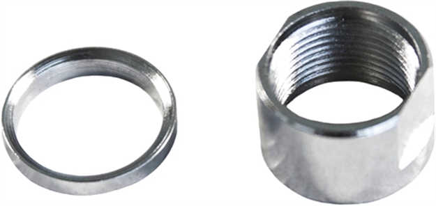 Picture of J&E Machine Tech Thread Protector Ar10 308/762 5/8X24 Tpi Silver PS-TP3S