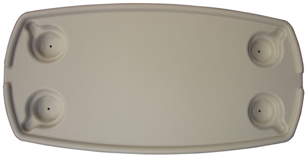 Picture of Jet Technologies 16X32 Oval Table Top White