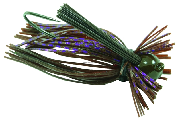 Picture of Jewel Eakins Jig, 5/16 Oz, Brown/Purple Flash, 2/Pack