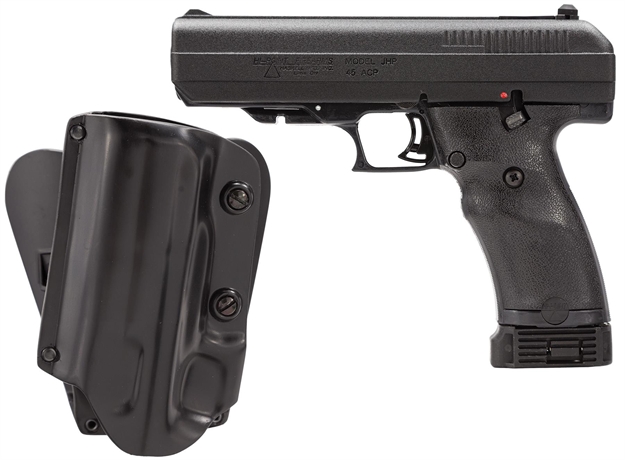 Picture of Jhp 45Acp Blk 9+1 4.5" Hlstr *