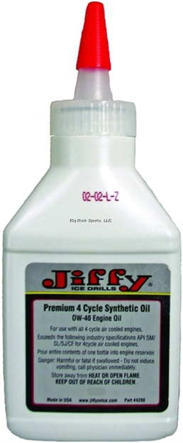 Picture of Jiffy 4-Cycle Oil Synthetic 3Oz Pro4 Lite & 4G Lite