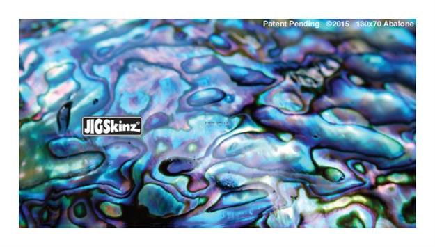 Picture of Jigskinz Blue Abalone Mixed Pack Small, Med, Lrg, X-Lrg, 4-Pack