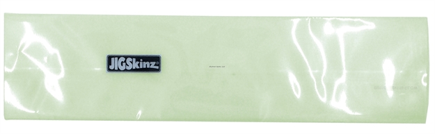 Picture of Jigskinz Glow Clear 250 X 130Mm, 9 6/7" X 5 1/8" X-Large, 4-Pack