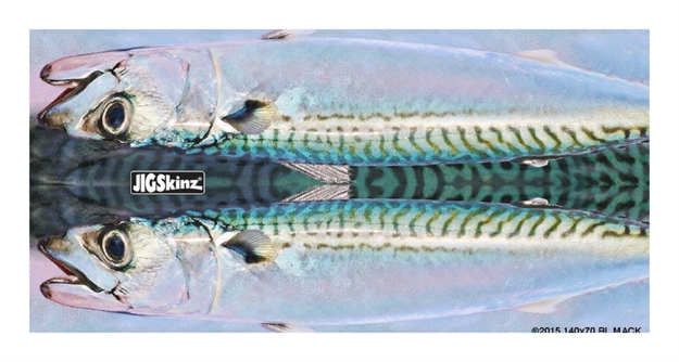 Picture of Jigskinz Real Life Mackerel Mixed Pack Small, Med, Lrg, X-Lrg, 4-Pack