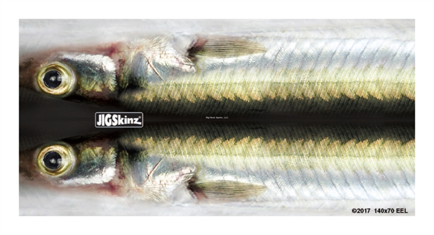 Picture of Jigskinz Real Life Sand Eel Mixed Pack Small, Med, Lrg, X-Lrg, 4-Pack