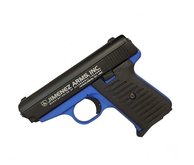 Picture of Jimenez Arms, Inc. 380Auto 6Rd Cer Blk/Nra Blu