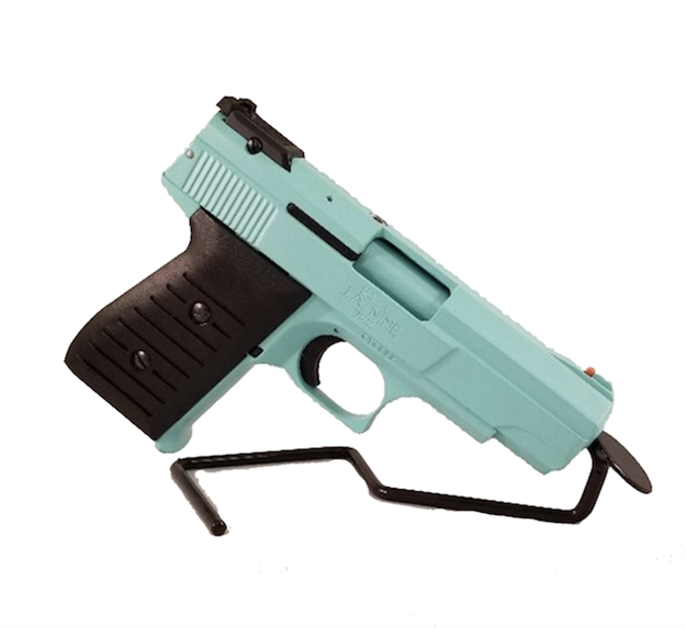 Picture of Jimenez Arms, Inc. 9Mm 12Rd Cer Robin Egg Blue