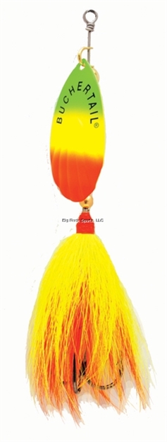 Picture of Joe Bucher Outdoors #7 Buchertail Musky Spinner, Firetiger/Firetiger