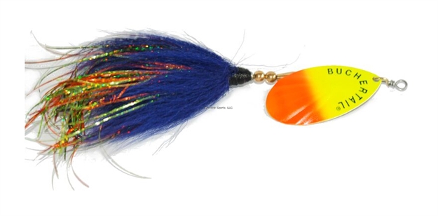 Picture of Joe Bucher Outdoors #7 Tin Buck Buchertail Purple/Flame