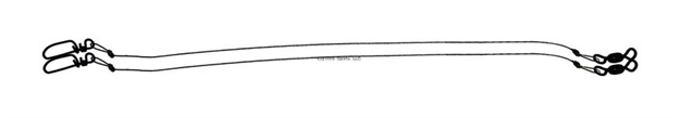 Picture of Joe Bucher Outdoors Musky Leader 7 Strand 12 90Lb 2/Pk