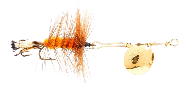Picture of Joes Short Striker Classic In-Line Spinner Fly, SZ 8, Wooly Worm
