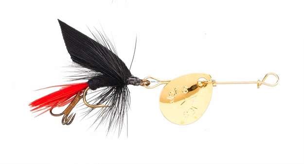 Picture of Joes Short Striker Classic In-Line Spinner Fly, SZ 8, Black Prince