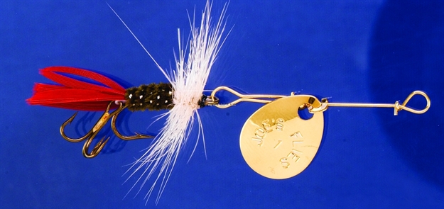 Picture of Joes Short Striker Classic In-Line Spinner Fly, SZ 8, Trout Poacher