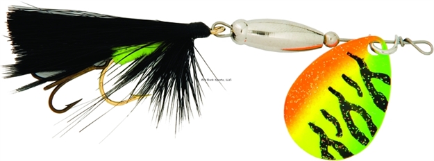 Picture of Joes Super Striker Elite In-Line Spinner Fly, SZ 4, 1/4 Oz, Apache Firetiger