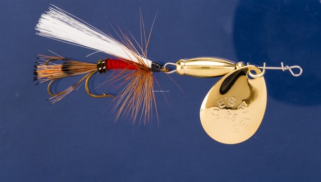 Picture of Joes Super Striker Elite In-Line Spinner Fly, SZ 4, 1/4 Oz, Royal Coachman