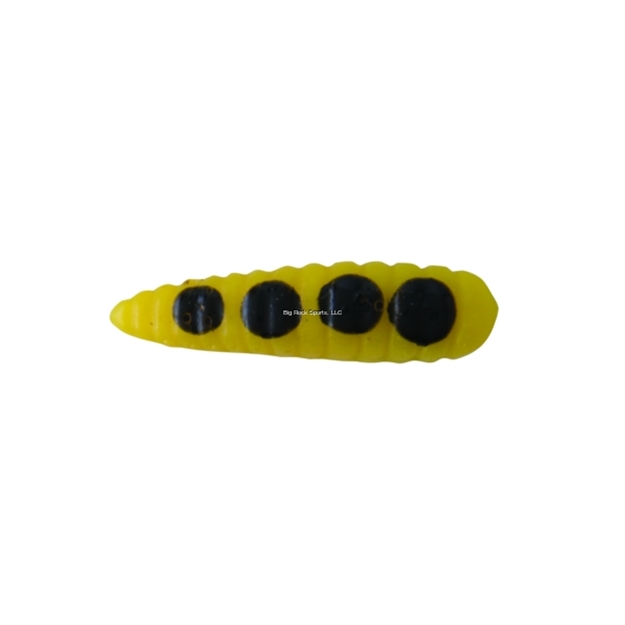 Picture of Johnson Beetle Spin Jig, 1", 1/32 Oz, Yellow/Black Spots, Nickel Blade, 4/Pack