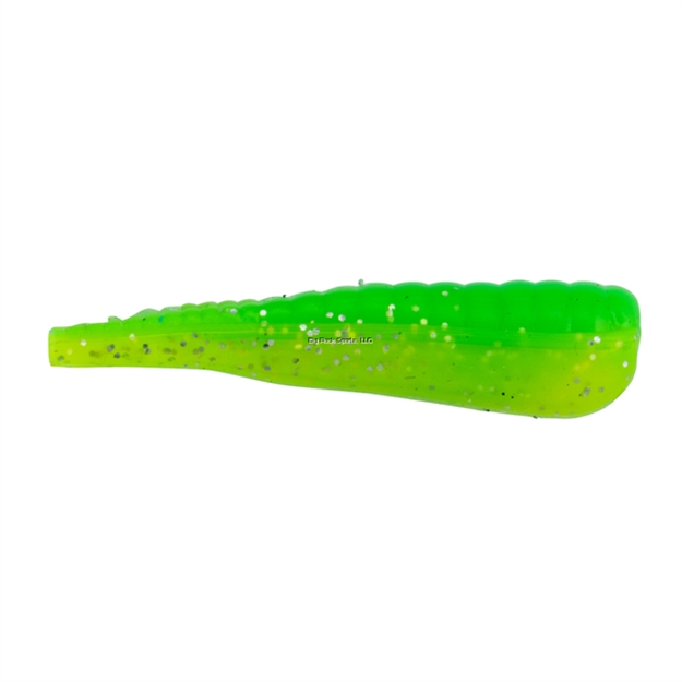 Picture of Johnson Beetle Spin Nickel Blade, Green - Chartreuse Sparkle, 1 1/8" 1/16 Oz, 1 Rigged Plus 2 Bodies