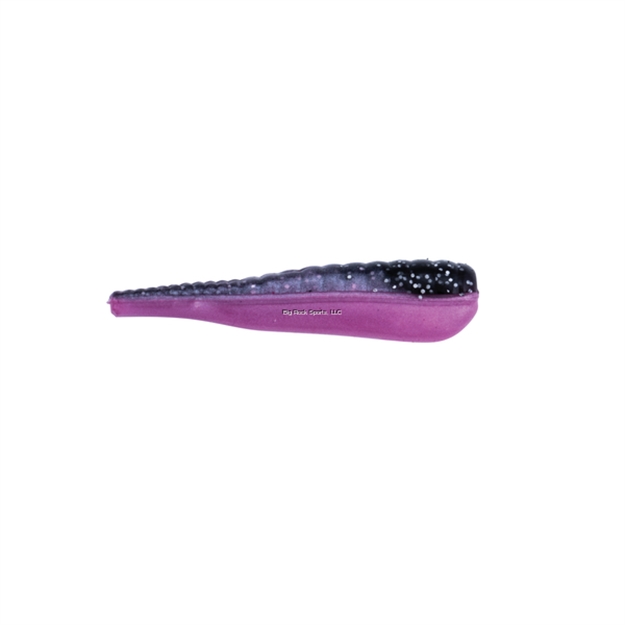 Picture of Johnson Beetle Spin Nickel Blade, Midnight-Pink, 2" 1/4 Oz, 1 Rigged Plus 1 Body