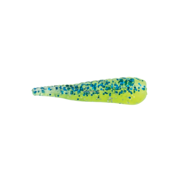 Picture of Johnson Beetle Spin Nickel Blade, Pearl Blue Sparkle-Chartreuse, 2" 1/4 Oz, 1 Rigged Plus 1 Body